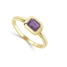 Load image into Gallery viewer, 14K Gold Birthstone Ring