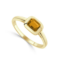 Load image into Gallery viewer, 14K Gold Birthstone Ring
