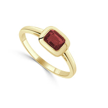 Load image into Gallery viewer, 14K Gold Birthstone Ring