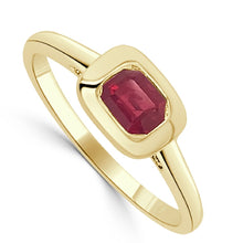 Load image into Gallery viewer, 14K Gold Birthstone Ring