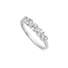 Load image into Gallery viewer, 14K Gold Diamond Round &amp; Marquise Ring

