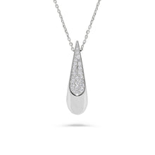 Load image into Gallery viewer, 14K Gold Diamond Drop Pendant
