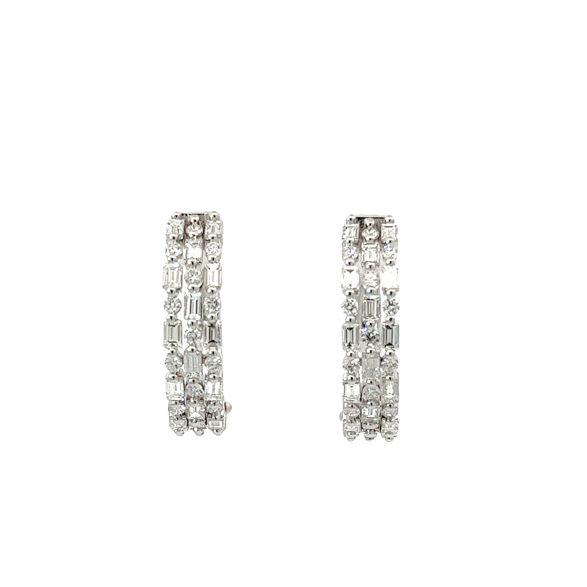 14K Gold Diamond Earrings – LUXURY BY LEONARDO