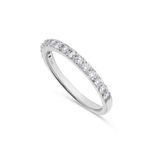 Load image into Gallery viewer, 14K Yellow Gold Diamond Petite Band -0.50ct
