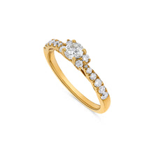 Load image into Gallery viewer, 18K Yellow Gold Diamond Ring

