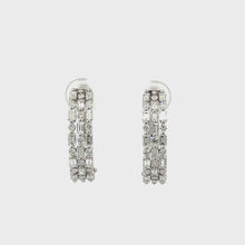 Load and play video in Gallery viewer, 14K Gold Diamond Earrings
