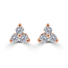 Load image into Gallery viewer, 14K Gold 1/2ct Diamond Stud Earrings
