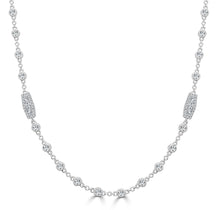 Load image into Gallery viewer, 18K Gold Diamond Necklace 32&quot;

