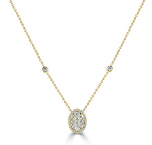 Load image into Gallery viewer, 14K Rose Gold Diamond Pendant
