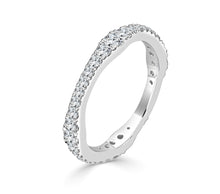 Load image into Gallery viewer, 14k Gold &amp; Diamond Eternity Band
