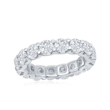Load image into Gallery viewer, 14K White Gold 3ct Diamond Eternity Ring
