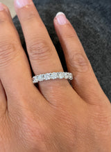 Load image into Gallery viewer, 14K White Gold 3ct Diamond Eternity Ring
