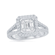 Load image into Gallery viewer, 18K White Gold 1.15ct Diamond Ring
