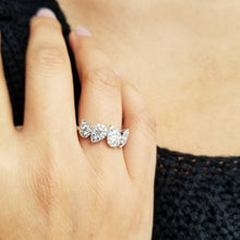 Load image into Gallery viewer, 18K Gold Diamond Pear Shape Ring
