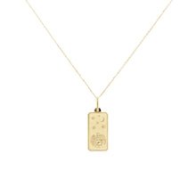 Load image into Gallery viewer, 14K Yellow Gold Zodiac Pendant
