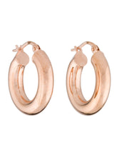 Load image into Gallery viewer, 14K Gold Polished Hoop Earrings 4X10mm
